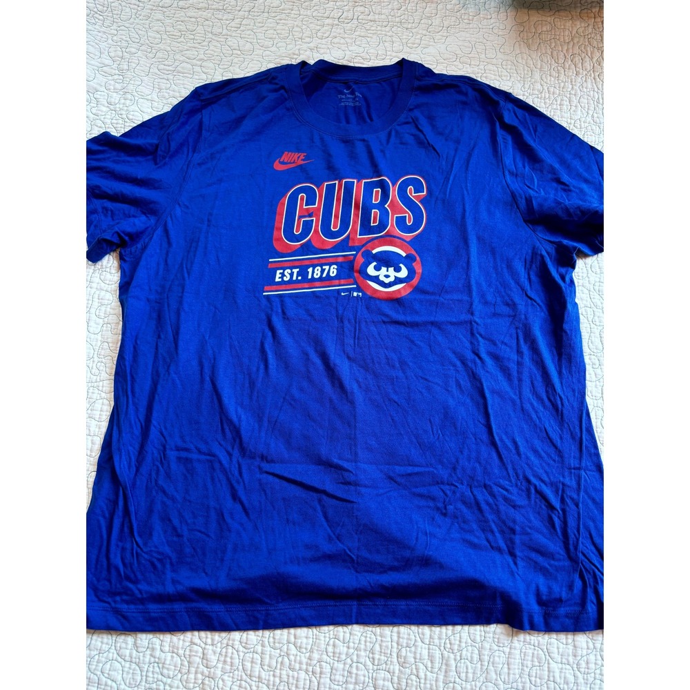 Nike Cubs MLB Shirt Mens Size XXL Short Sleeve NWOT